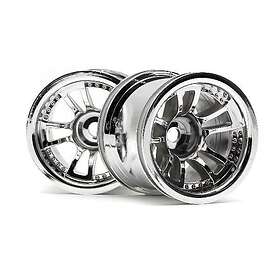 HPI Racing Split 5 Truck Wheel (Chrome/2Pcs)