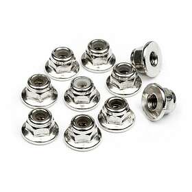 HPI Racing M3 Flanged Lock Nut (10Pcs)