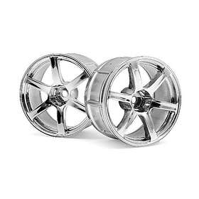 HPI Racing Yokohama Lp32 Wheel Avs Model T6 Chrome (2Pcs)