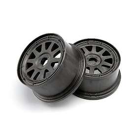 HPI Racing Gunmetal Tr-10 Wheel (120X60Mm/-4Mm Offset)