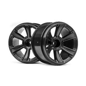 HPI Racing MT 6-Shot Wheel (Black/2Pcs)