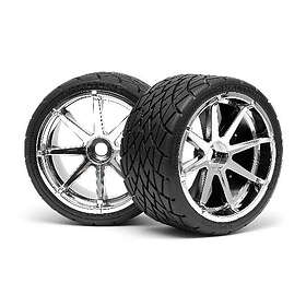 HPI Racing Mounted Phaltline Tire 140X70Mm On Blast Wheel Crm