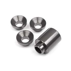 HPI Racing Spacer Set For Clutch Bell Holder (Gunmetal)