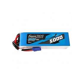 Gens Ace &Tattu LiPo G-Tech 5000mAh 22,2V 45C 6S1P battery with EC5 plug