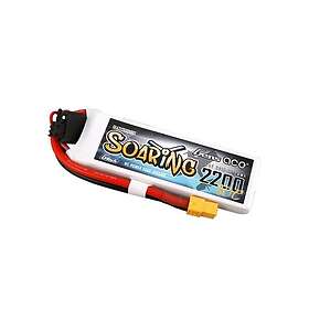 Gens Ace &Tattu G-Tech Soaring 2200mAh 7,4V 30C 2S1P XT60 Battery