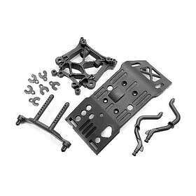 HPI Racing Tower Skid Plate/Body Mount/Shock Set