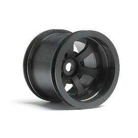 HPI Racing Scorch 6-Spoke Wheel Black (2,2In/55X50Mm/2Pcs)