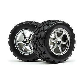 HPI Racing Set Mounted Vt Tire/Wheel (4Pcs)