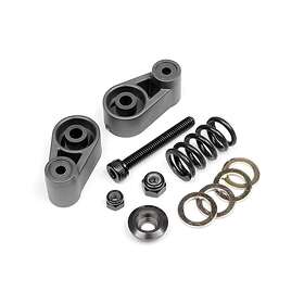 HPI Racing Set Servo Saver (Gunmetal)