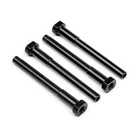 HPI Racing Mount Lightweight Aluminium Diff Shaft (4 Pcs)