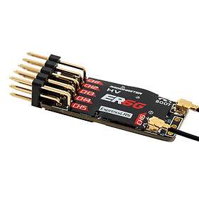 Radiomaster ELRS ER6G 6ch PWM-mottagare 2,4GHz