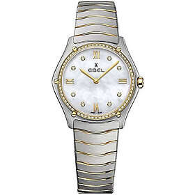 Ebel 1216512A Classic Vit/18 karat gult guld Ø33 mm