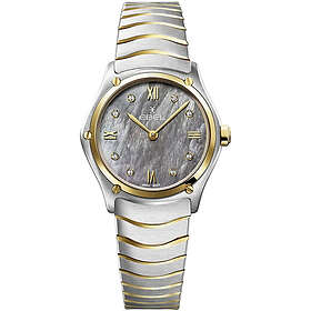 Ebel 1216642 Classic Grå/18 karat gult guld Ø29 mm