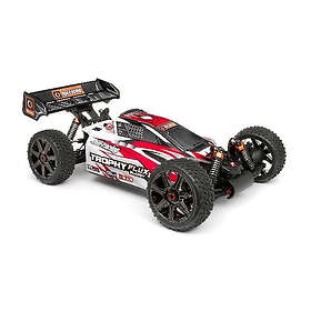 HPI Racing Clear Trophy Buggy Flux Bodyshell W Masks And Deca