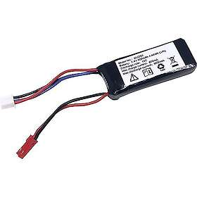 Reely RC Batteripack (LiPo) 7,4 V 600 mAh Antal celler: