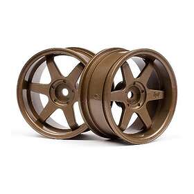 HPI Racing Te37 Wheel 26Mm Bronze (0Mm Offset)