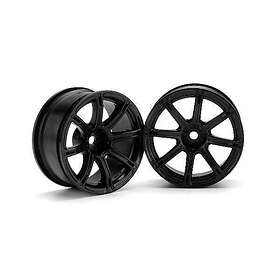 HPI Racing Work Emotion Xc8 Wheel 26Mm Black (6Mm Offset)