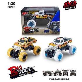 Teknikproffset Pull-back 4x4 Monstertruck i Skala 1:30