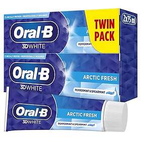 Oral-B 3D White Arctic Fresh 150ml 2-pack