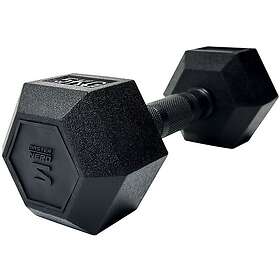 Master Fitness Nero Rubber Coated Hex 5kg