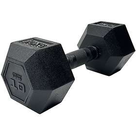 Master Fitness Nero Rubber Coated Hex 10kg