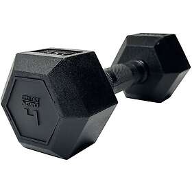 Master Fitness Nero Rubber Coated Hex 4kg