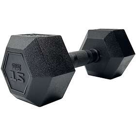 Master Fitness Nero Rubber Coated Hex 15kg