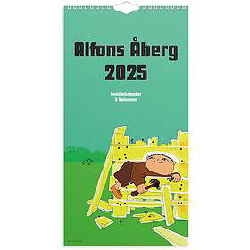 Familjekalender 2025 Alfons Åberg Burde