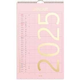 Familjekalender 2025 Color Burde