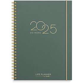 Kalender 2025 A5 Life Planner Do more Grön Burde