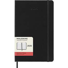 Kalender 2025 Classic Hard 12M Daily Large Svart Moleskine