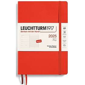 Kalender A5 2025 Weekly Planner/Notebook Soft Lobster Leuchtturm1917