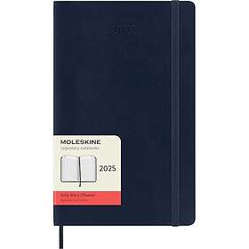 Kalender 2025 Classic Soft 12M Daily Large Blå Moleskine