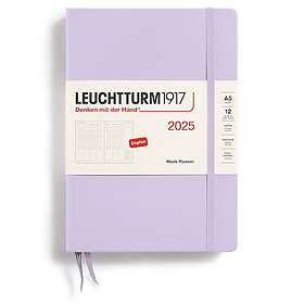 Kalender A5 Week Planner Hard Lilac Leuchtturm1917