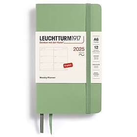 Kalender A6 2025 Weekly Planner Soft Sage Leuchtturm1917