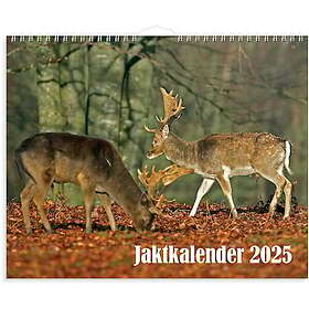 Väggkalender 2025 Jaktkalender Burde