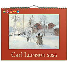 Väggkalender 2025 Carl Larsson Burde