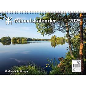 Väggkalender Månadskalendern 2025 Almanacksförlaget