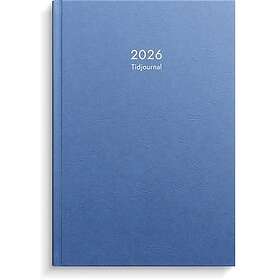 Burde Kalender 2026 Tidjournal blå kartong, st