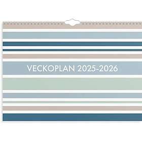 Burde Väggkalender Veckoplan 25/26, st