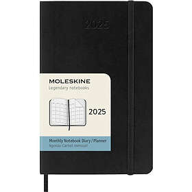 Moleskine 2025 Kalender, S, Månad, Poc.