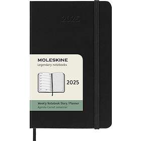 Moleskine 2025 Kalender, H, Vecka, Poc., Sortera