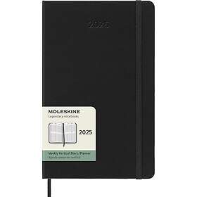 Moleskine 2025 Kalender, H, Vecka v., L, Svart