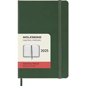 Moleskine 2025 Kalender, H, Dag, Poc., Grön