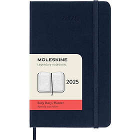 Moleskine 2025 Kalender, H, Dag, Poc., Blå