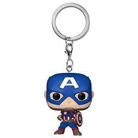 Funko POP! Nyckelring: Marvel Captain America