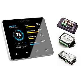 Simarine PICO Blue (PICO+3), Panelmontering, Silver
