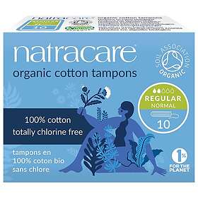 Natracare Organic Cotton Tampons 10-pack