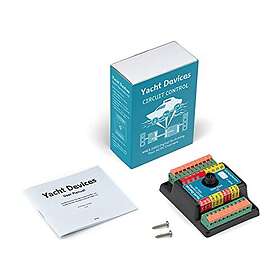 Yacht Devices YDCC-04N Strömkontrollenhet NMEA 2000. 4 st reläutgångar, 4 st kna