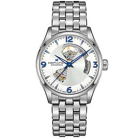 Hamilton H32705152 Jazzmaster Open Heart Auto Vit/Stål Ø42 mm